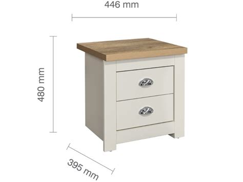 Birlea Highgate Drawer Bedside Chest At Mattressman