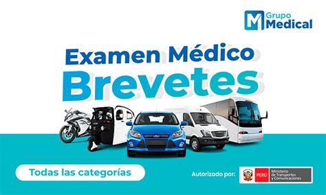 Examen Medico Para Brevete SAN BORJA Para Para Auto O Moto Cuponidad