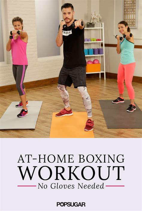 At Home Boxing Workout Home Boxing Workout Boxing Workout Boxing Routine