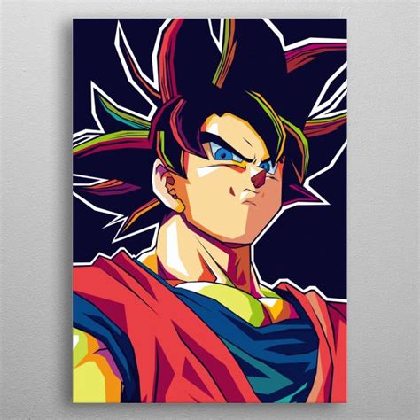 Goku Dragonball By Ardi Arumansah Metal Posters Displate Dragon