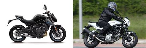 Motorrad Vergleich CFMOTO NK Vs Hyosung GT Naked II