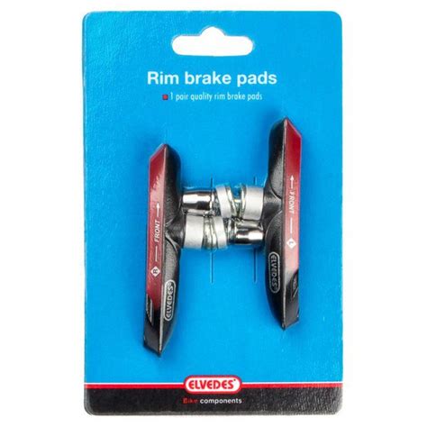 Elvedes Cantilever Mm Complete Brake Pads Black Bikeinn