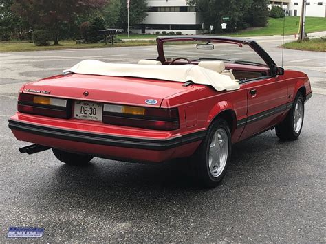 1983 Ford Mustang GLX 5 0 Convertible Is An Early Fox