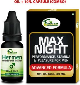 Fasczo Max Night Formulation Ling Capsule Sex Capsule S E X Power Oil Extra Fun Price In India