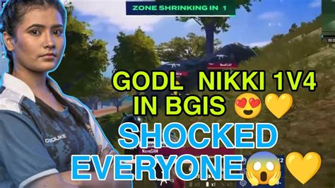 Godl Nikki V In Bgis Shocked Everyone Godlike Bgis