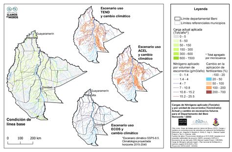 Mapas Que Muestran Los Tramos Fluviales Donde Se Concentran Los