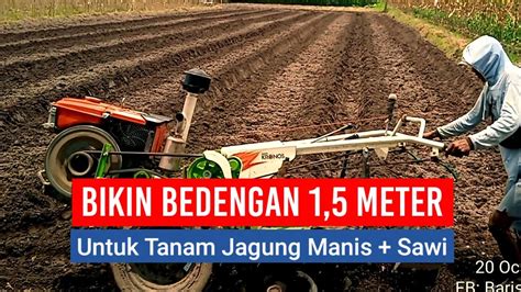 Bikin Bedengan Meter Pakai Traktor Quick Kronos Untuk Tanam