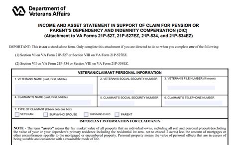 VA Form 21P 0969 Printable Fillable In PDF VA Form