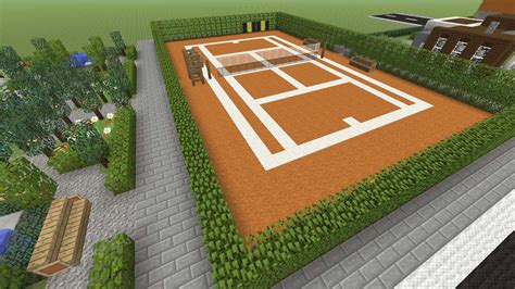 Tennis Court Minecraft Building Inc