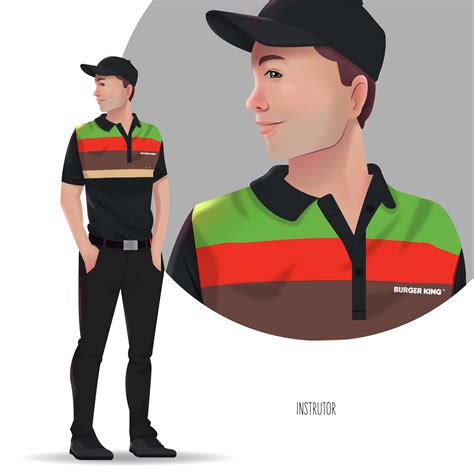 Burger King Uniform Behance