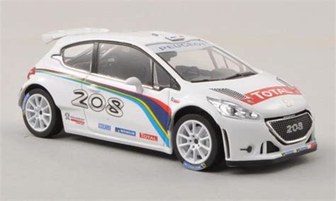 Coche Miniatura Peugeot 208 T16 1 18 AUTOart T16 Matt Negro Pikes Peak