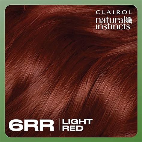 Clairol Natural Instincts Demi Permanent Hair Dye 6rr Light Red Hair