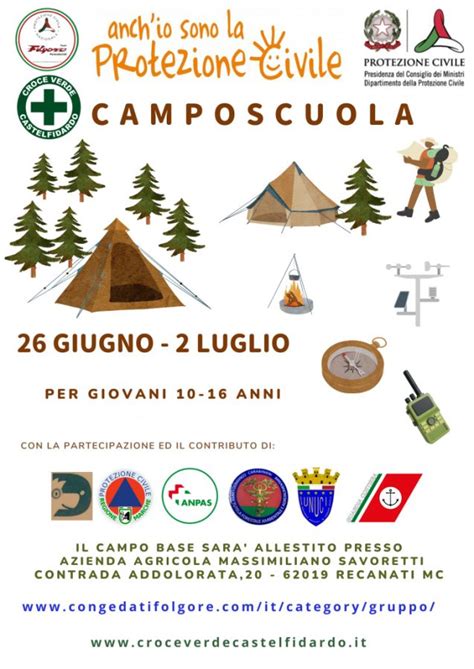 Team Folgore Paracadutisti Protezione Civile Campo Scuola A