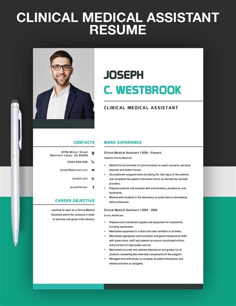 Medical Assistant Resume Template Microsoft Word Free Word Template