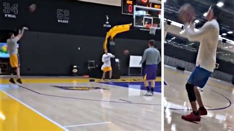 Lonzo Ball Changes His Jumpshot Lonzo S Jump Shot Is Fixed