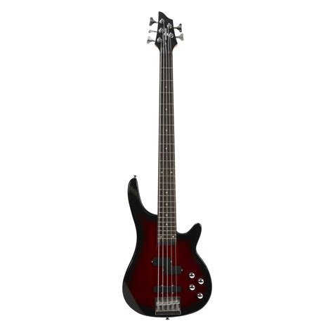 Guitare Basse Chicago Cordes Par Gear Music Trans Red Gear Music