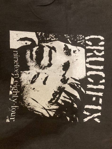 Yahoo Crucifix Punk Hardcore Crust Discharge T Shir