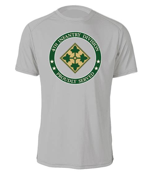 4th Infantry Division Cotton T Shirt