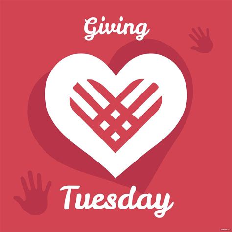 Giving Tuesday Celebration Vector In Psd Illustrator Eps Svg 