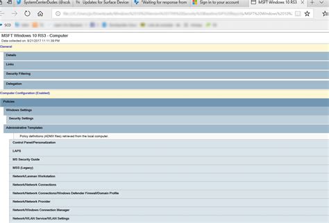 How To Use The Windows Security Baseline System Center Dudes