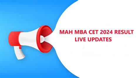 Mah Mba Cet Result Out Cetcell Mahacet Org Live Updates