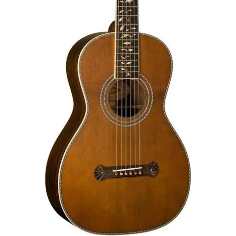 Washburn R320SWRK Vintage Series Parlor Acoustic Guitar Natural ...