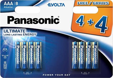 Panasonic Evolta Aaa Lr Alkaline Battery Pack Of Buy Online At