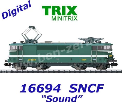 Trix Minitrix N Electric Locomotive Class Bb Of The Sncf