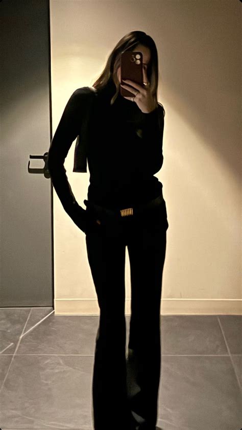 pin  ez  mode black clothes women edgy minimalist fashion