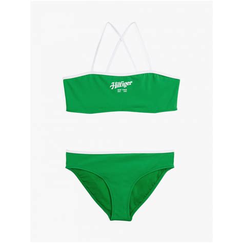 Logo Bralette Bikini Set