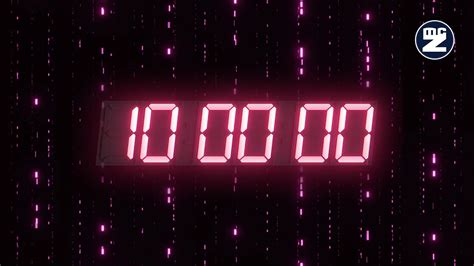 Minute Timer House Music Countdown Minutes Conto Alla