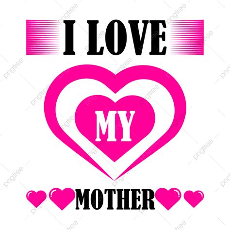 I Love My Mom Logo