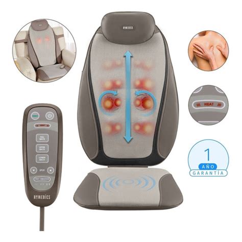 Silla Homedics Masajeadora Shiatsu Tapping Cuello Pies Calor Cuotas