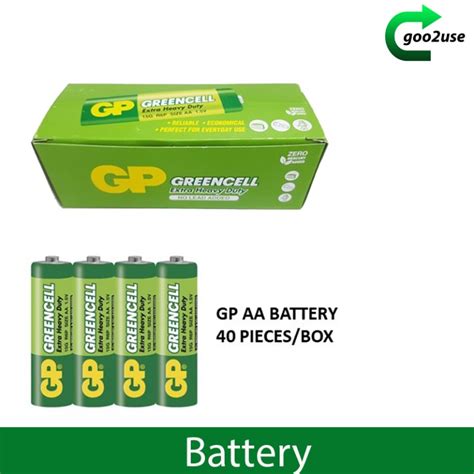 Gp Aa Greencell Extra Heavy Duty Battery Pcs With Original Box