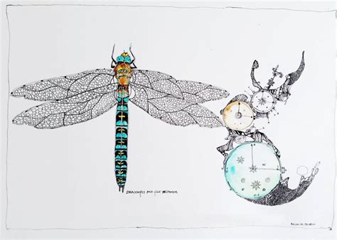 Dragonfly and fine mechanism | Beauton Art Gallery