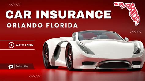 Car Insurance Orlando Florida Affordable Car Insurance Orlando Area Youtube