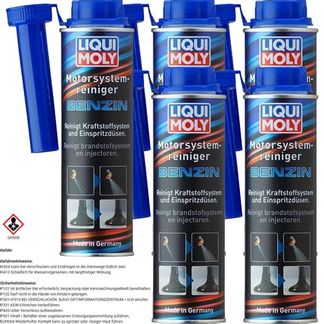 5x LIQUI MOLY Motor System Reiniger 300 ML Autoteile Werkzeuge De