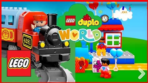 LEGO DUPLO Connected Train | Train Games for kids - YouTube
