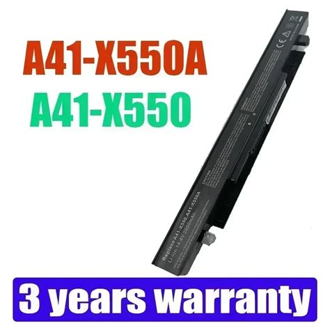 OEING15V 6800mAh Korea Cell New A41 X550A Laptop Battery For ASUS A41