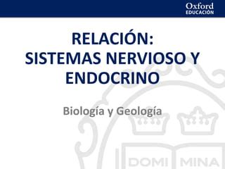 Sistema Nervioso Y Endocrino Ppt