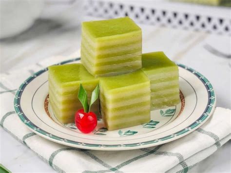 Resep Kue Lapis Tepung Beras Yang Lembut Dan Legit