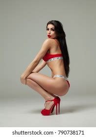 Sexy Naked Woman Mask Stock Photo Shutterstock