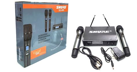 Shure Sg Channel Uhf Professional Wireless Microphone System With