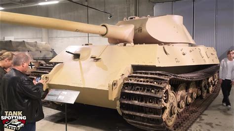 King Tiger Prototype V2 Königstiger At Arsenalen Tank Museum Sweden