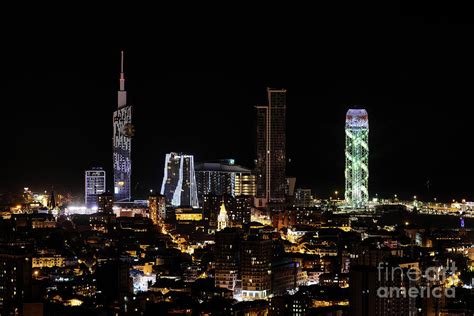 Batumi skyline at night Photograph by Soenke Henning Tappe - Pixels