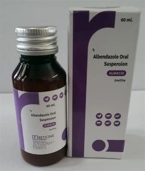 Ml Ml Albendazole Oral Suspension At Best Price In Surat Id