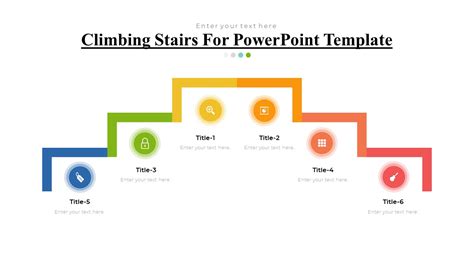 Climbing Stairs For PowerPoint Template PPTUniverse