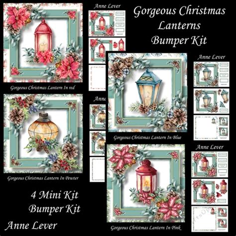 Gorgeous Christmas Lanterns Bumper Kit Cup1171885 1763 Craftsuprint