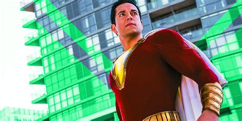 Shazam 2 Set Photos Show Zachary Levi In Damaged Suit