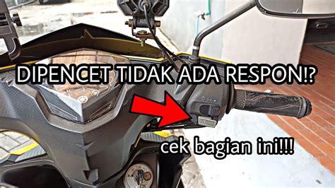 Starter Tangan Motor Mati Kadang Bisa Kadang Tidak Ini Penyebabnya